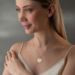 Photo Engraved Sterling Silver Necklace