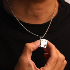 Custom Book Name/Text Necklace