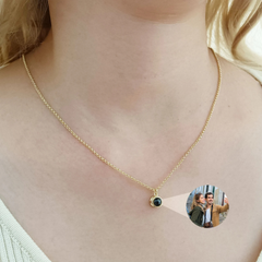 Custom Photo Projection Necklace
