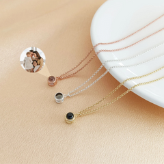 Custom Photo Projection Necklace
