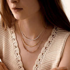 Personalized Morse Code Name Necklace