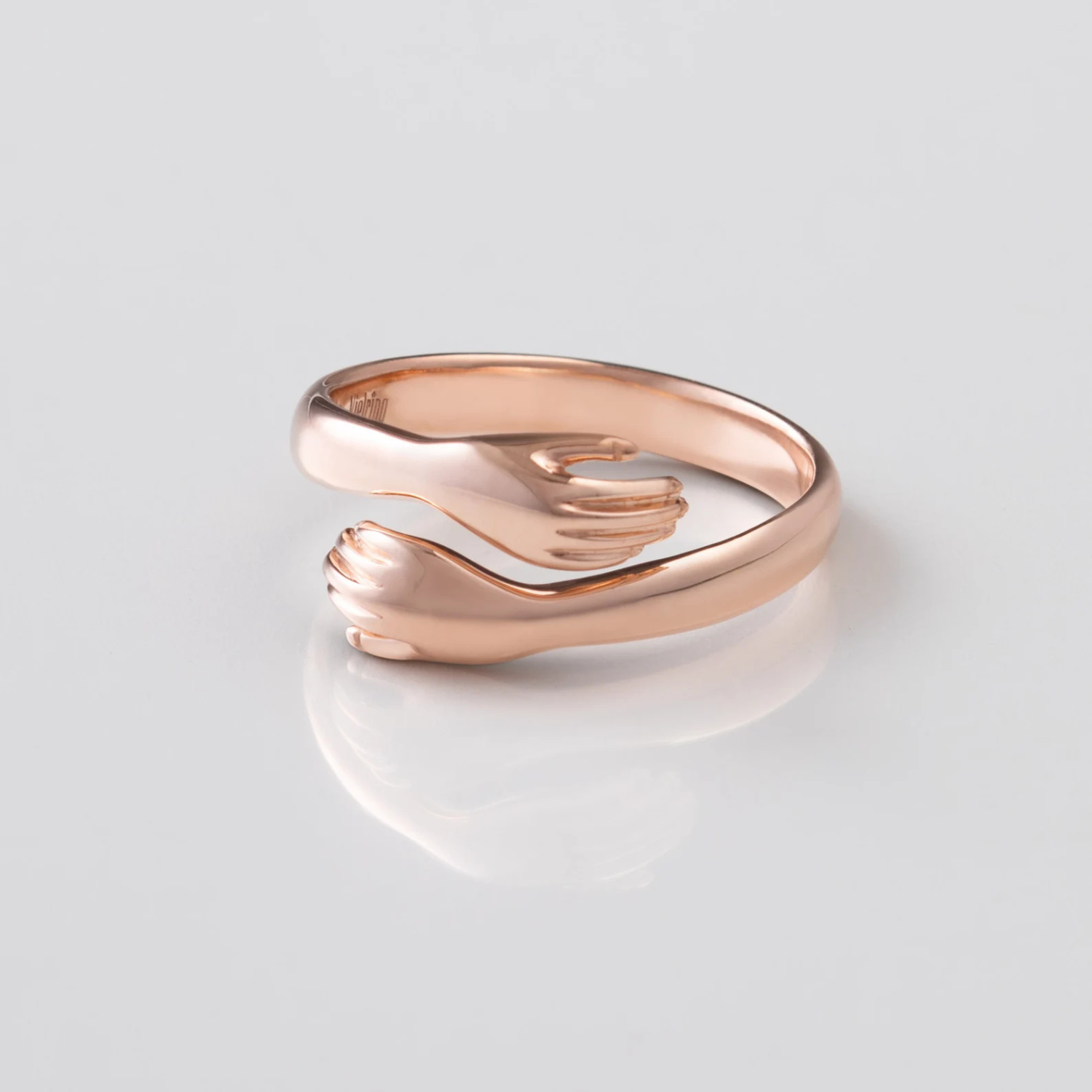 Adjustable Hug Ring – Minimalist Stackable Love Band
