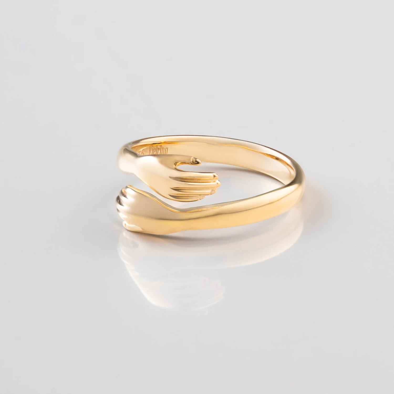 Adjustable Hug Ring – Minimalist Stackable Love Band