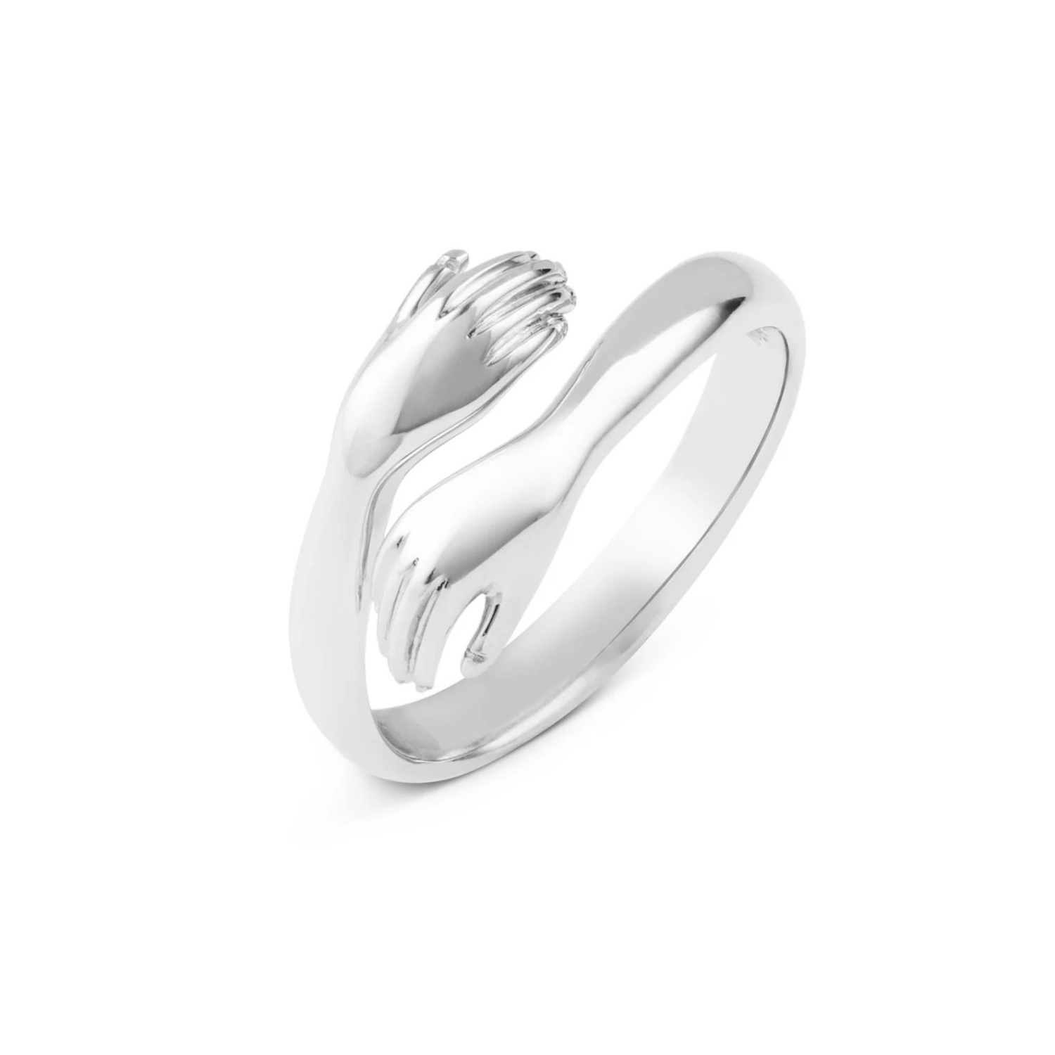 Adjustable Hug Ring – Minimalist Stackable Love Band