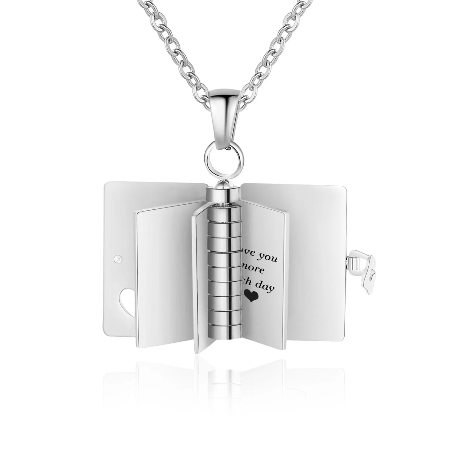 Custom Book Name/Text Necklace