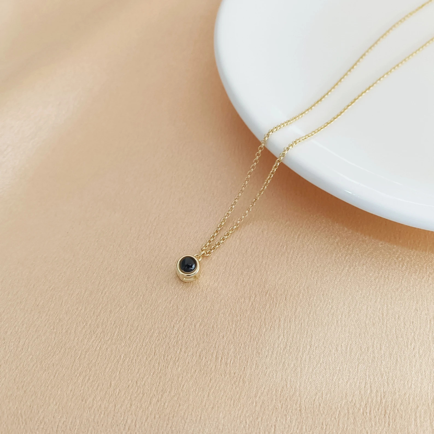 Custom Photo Projection Necklace