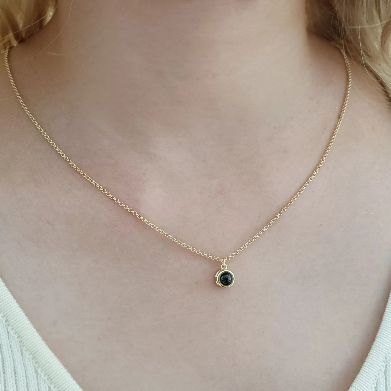 Custom Photo Projection Necklace