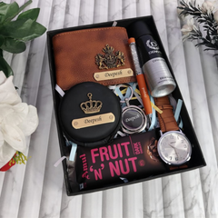 Executive Luxe Italian Leather Essentials Kit