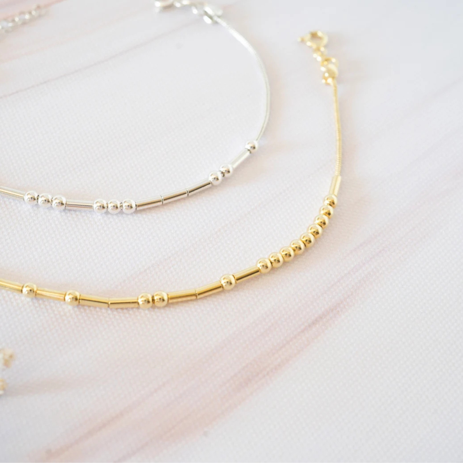Personalized Morse Code Name Necklace